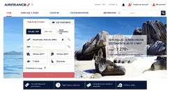Desktop Screenshot of airfrance.se