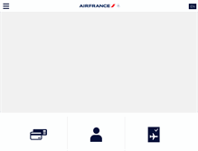 Tablet Screenshot of airfrance.com.cn