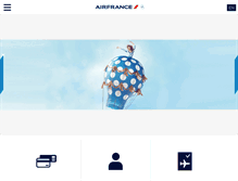 Tablet Screenshot of airfrance.be