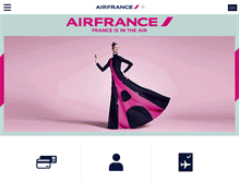 Tablet Screenshot of airfrance.ru