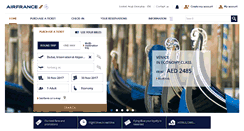 Desktop Screenshot of airfrance.ae