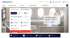 Desktop Screenshot of airfrance.es